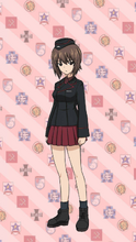 Maho in KMM Sensha-dō Uniform.