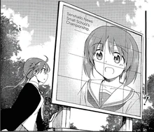 Emi being inspired by Miho