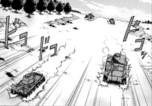 M3 and Panzer 38(t) stalked by Fondue and Galette.