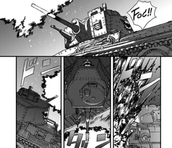 LT-38s unleashing fire on Saunders.