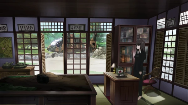 Shiho's personal working office.