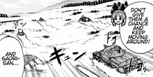 Panzer IV during the infernal chasing.