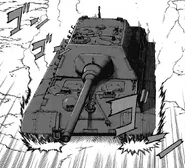 Jagdtiger in original manga.