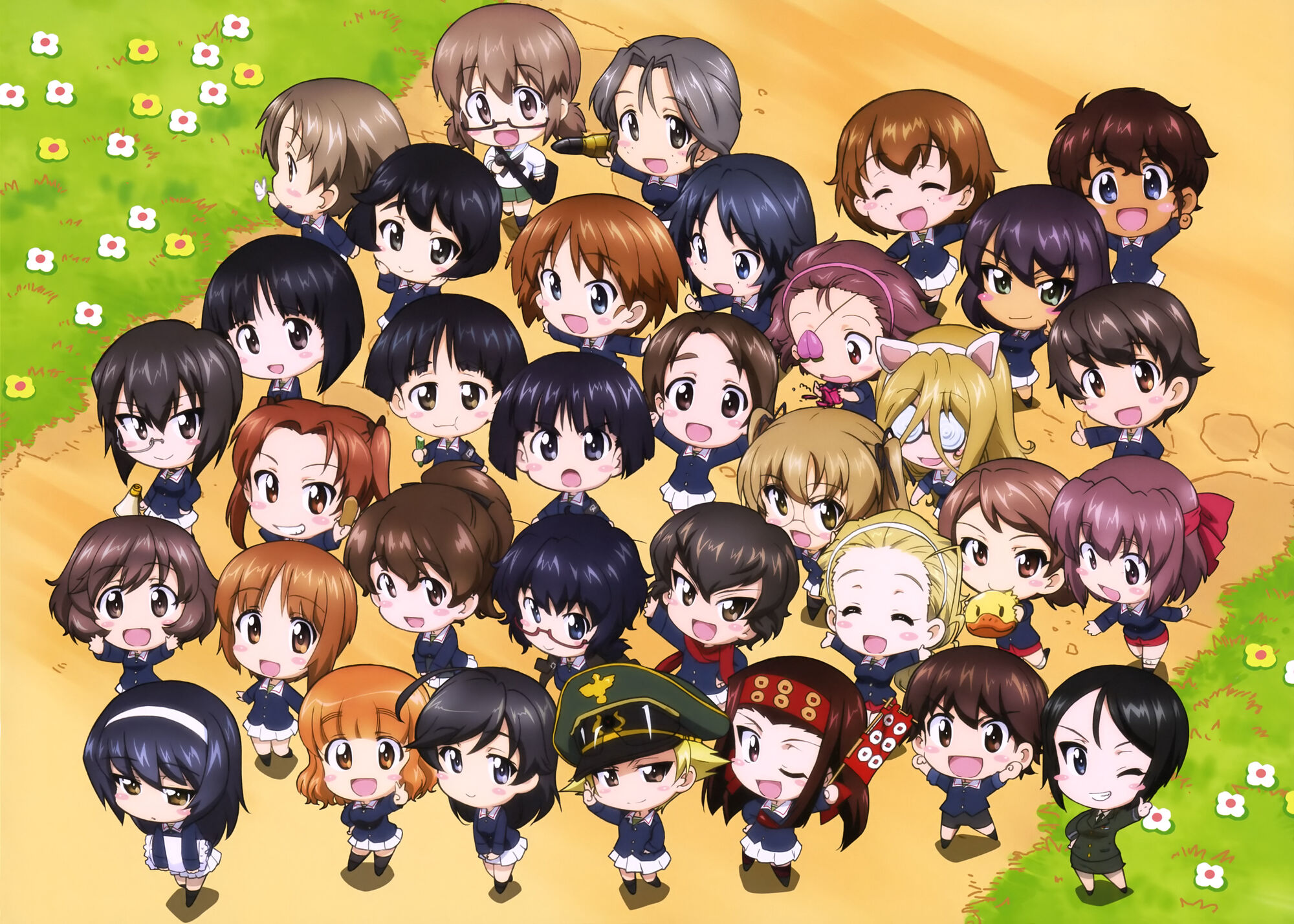 List Of Characters Girls Und Panzer Wiki Fandom