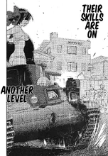 Duck chasing the Centipede.