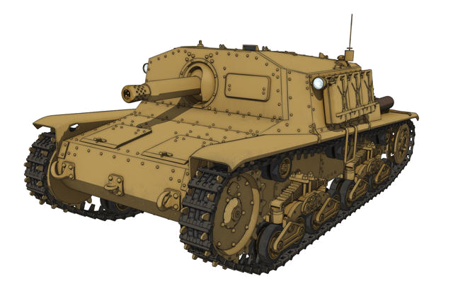 Semovente Da 75 18 Girls Und Panzer Wiki Fandom