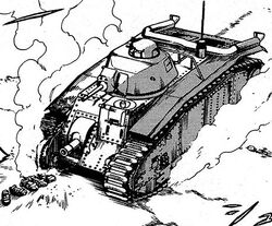 B1 Bis stranded but not take down (Anzio Manga Alternate Batlle)