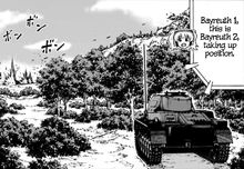 Leila's Panzer II locate Miho...