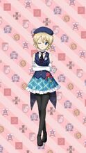 Darjeeling's St. Gloriana Idol Outfit.