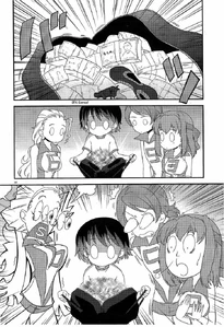 Duck Team's faces after seeing bag full of money in "Motto love-love sakusen desu!"