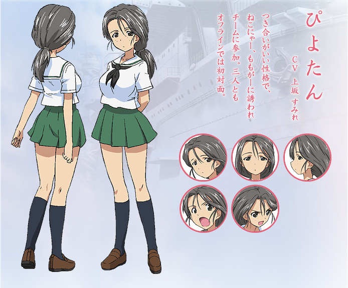 Piyotan Gallery Girls Und Panzer Wiki Fandom