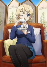 Darjeeling having tea