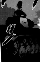 Emi's Panzer firing at their opponents.