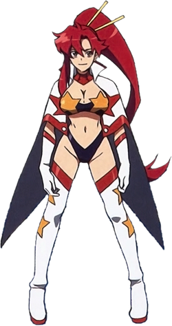 Kamina Yoko Littner Action & Toy Figures Anime Character, Anime transparent  background PNG clipart | HiClipart