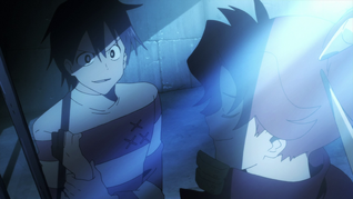 Yoko breaking Simon out of prison.