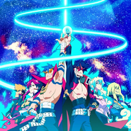 Simon and Nia and Viral and Kamina and Yoko and Kittan poster