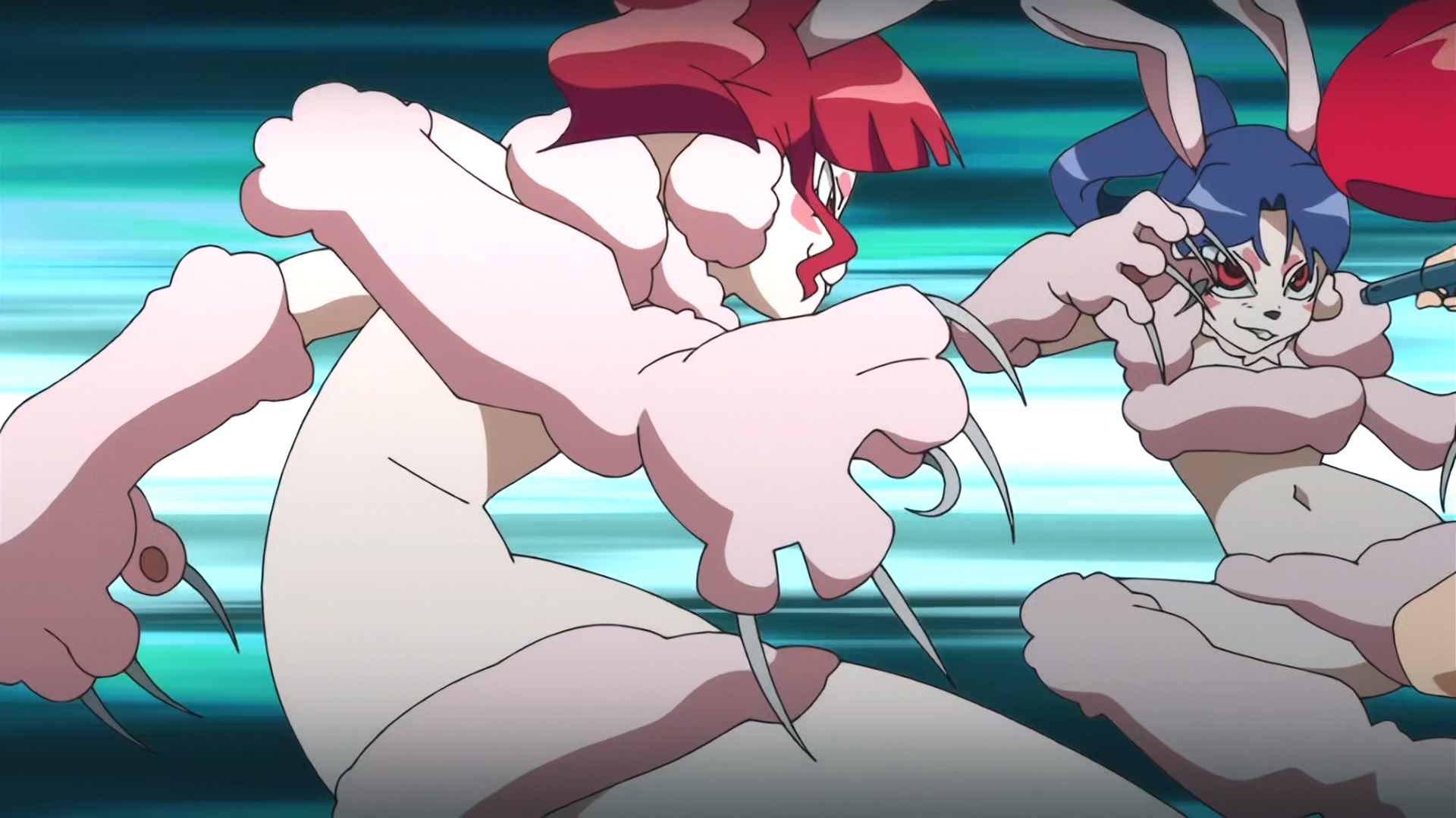 Who are these bunny girls from Gurren Lagann referencing? - Anime & Manga  Stack Exchange