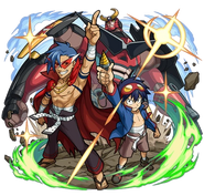 Simon & Kamina in Monster Strike (1) 