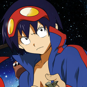 Simon Tengen Toppa Gurren Lagann Wiki Fandom Simon and kamina were born and raised in a deep, underground village. simon tengen toppa gurren lagann wiki