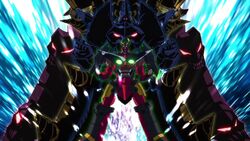 Gurren Lagann super galaxy dai gurren Size Chart by Kamikage86 on