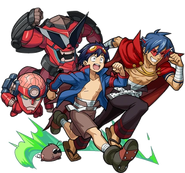 Simon & Kamina in Monster Strike