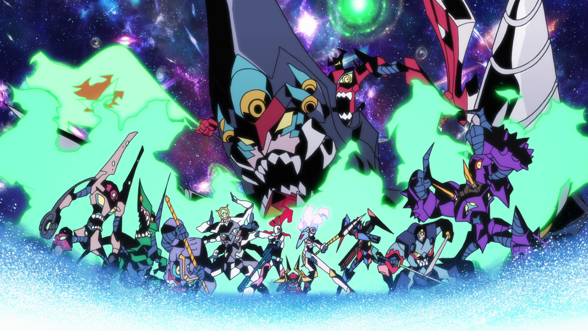 Tengen Toppa Gurren-Lagann: 10 anos de pura emoção explosiva - GeekBlast