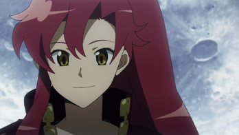 yoko littner, simon, kamina, viral, kittan bachika, and 1 more (tengen  toppa gurren lagann)