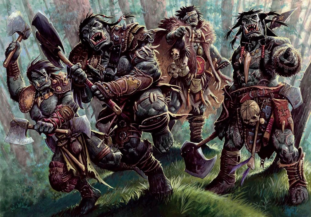 Сражение вархаммер фэнтези. Орки урук хай средиземье. Атака орков. Атака орков. Эра сигмара орки.