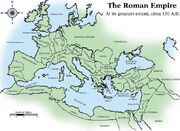 Roman Empire, c150 CE