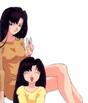 Ninomiya Hinako adult and child forms