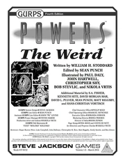 Powers: The Weird