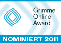 Nominiert für den Grimme Online Award 2011