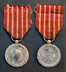 Médaille de la Campagne d'Italie 1859.