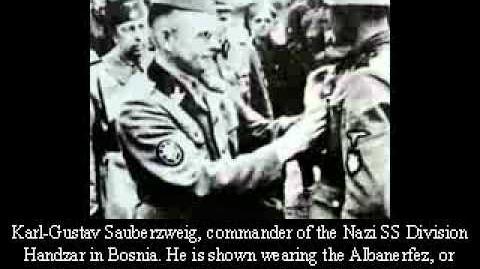 Nazi-Islamist collaboration-Albanian SS Skanderbeg Division