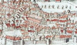 Gap est protégée par des murailles et des tours.