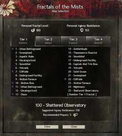 Fractal Difficulty Scale Selection