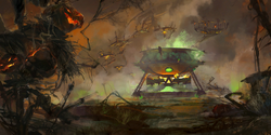 Lion's Arch Halloween 2015 loading screen