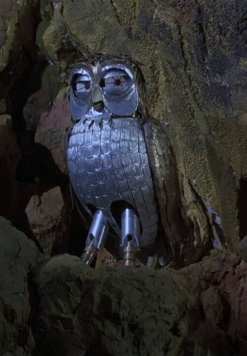 Clash of the Titans Bubo the Mechanical Owl replica movie prop