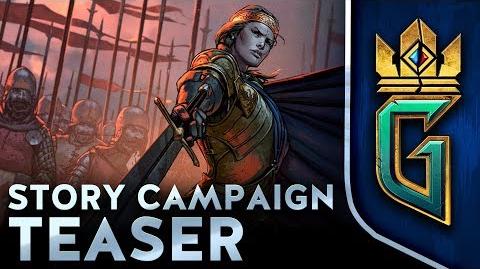 GWENT Thronebreaker STORY CAMPAIGN TEASER