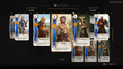 Gwent Deck Composition