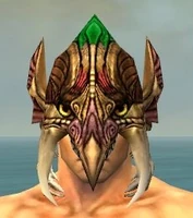 Tengu Mask dyed front