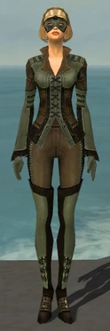 Mesmer Istani Armor F gray front