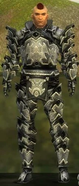 Warrior Obsidian Armor M nohelmet