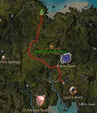 Lev the Condemned map