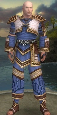 Monk Elite Canthan Armor M dyed front