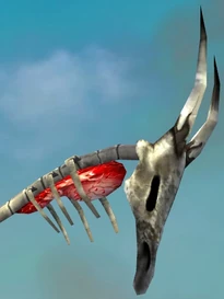 Bone Dragon Staff head