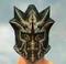 Warrior Elite Luxon Armor M gray head front