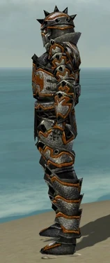 Warrior Obsidian Armor M dyed side