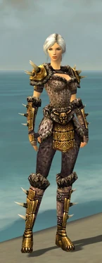 Warrior Elite Charr Hide Armor F nohelmet
