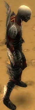 Necromancer Primeval Armor M gray side